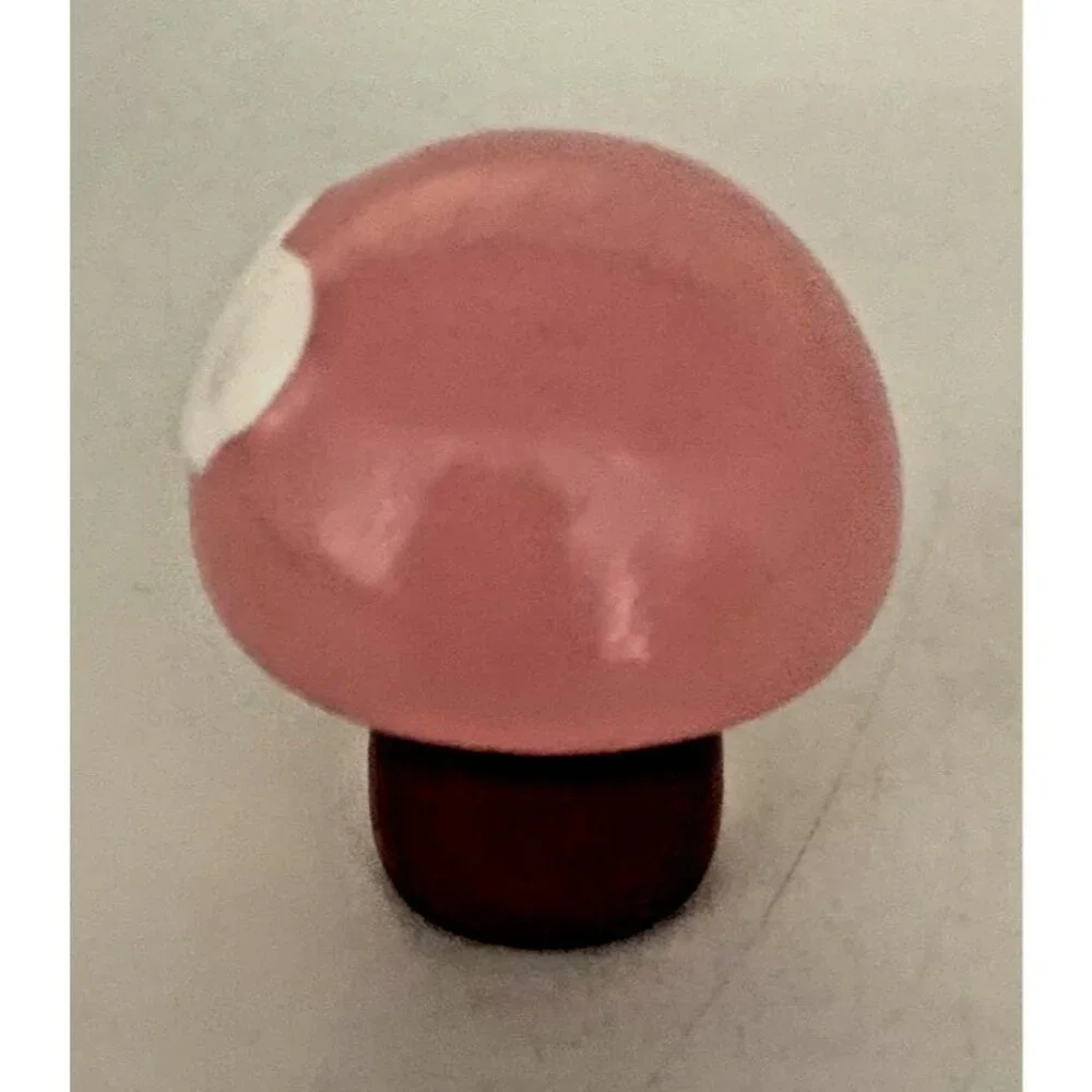 Bullseye’s Playground Valentine’s Day Target Ceramic Heart Mushroom Decor Retro